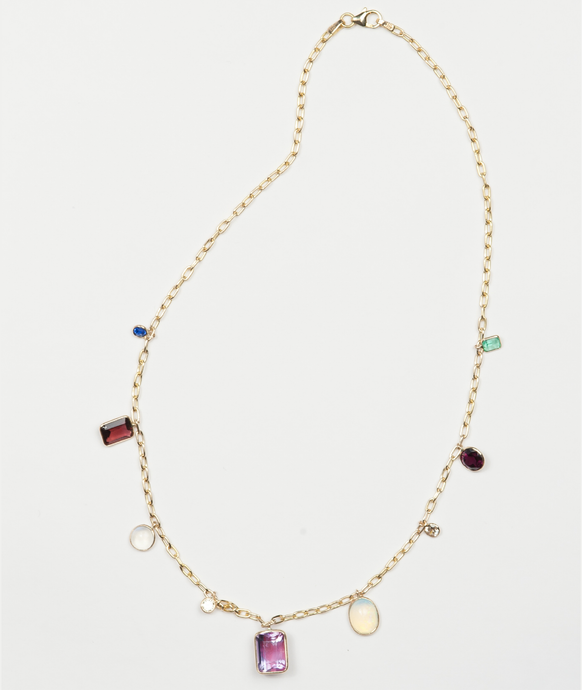 A gem charm necklace for Mehves (Vogue Jan 2020)
