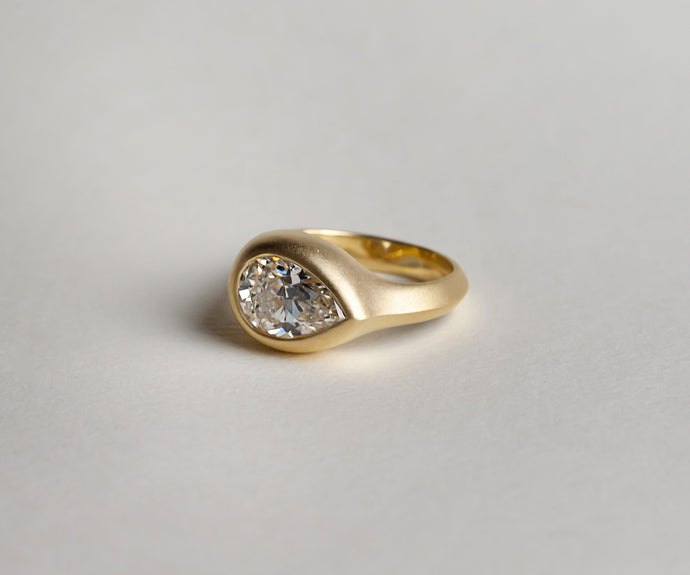 Anne's Pear Shaped Diamond