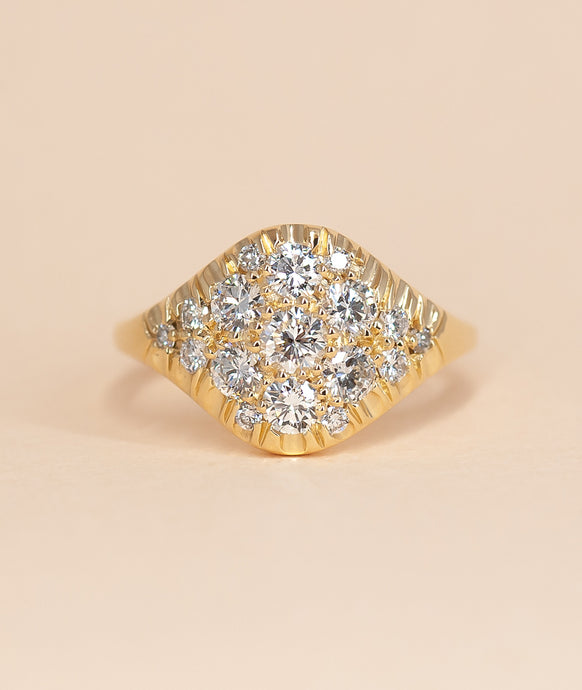 An heirloom diamond ring for Dakota