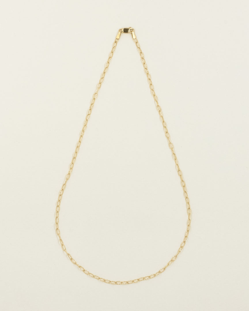 Hammered Link Chain